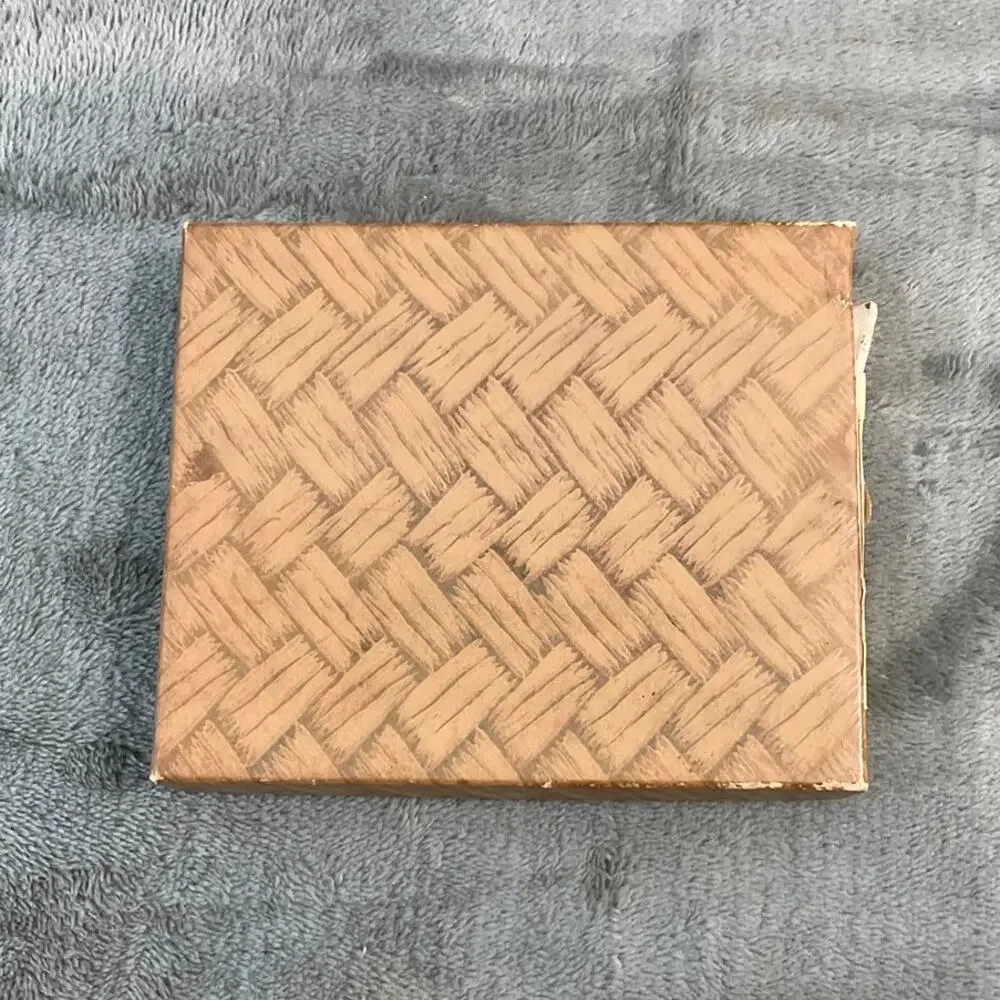 DONE NOS Vintage EK Swing-It Wallet Original Box Inserts Coin Pocket Monogramed